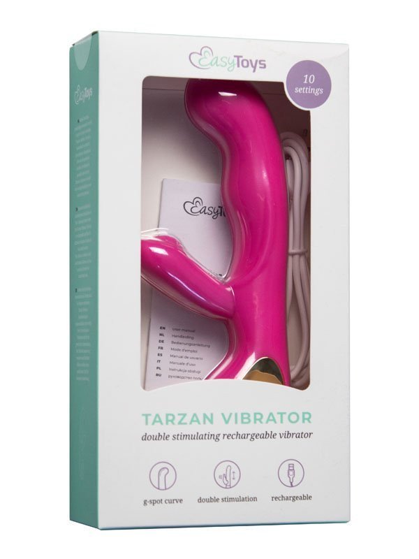 Vibratorius kiškutis „Tarzan“ - EasyToys