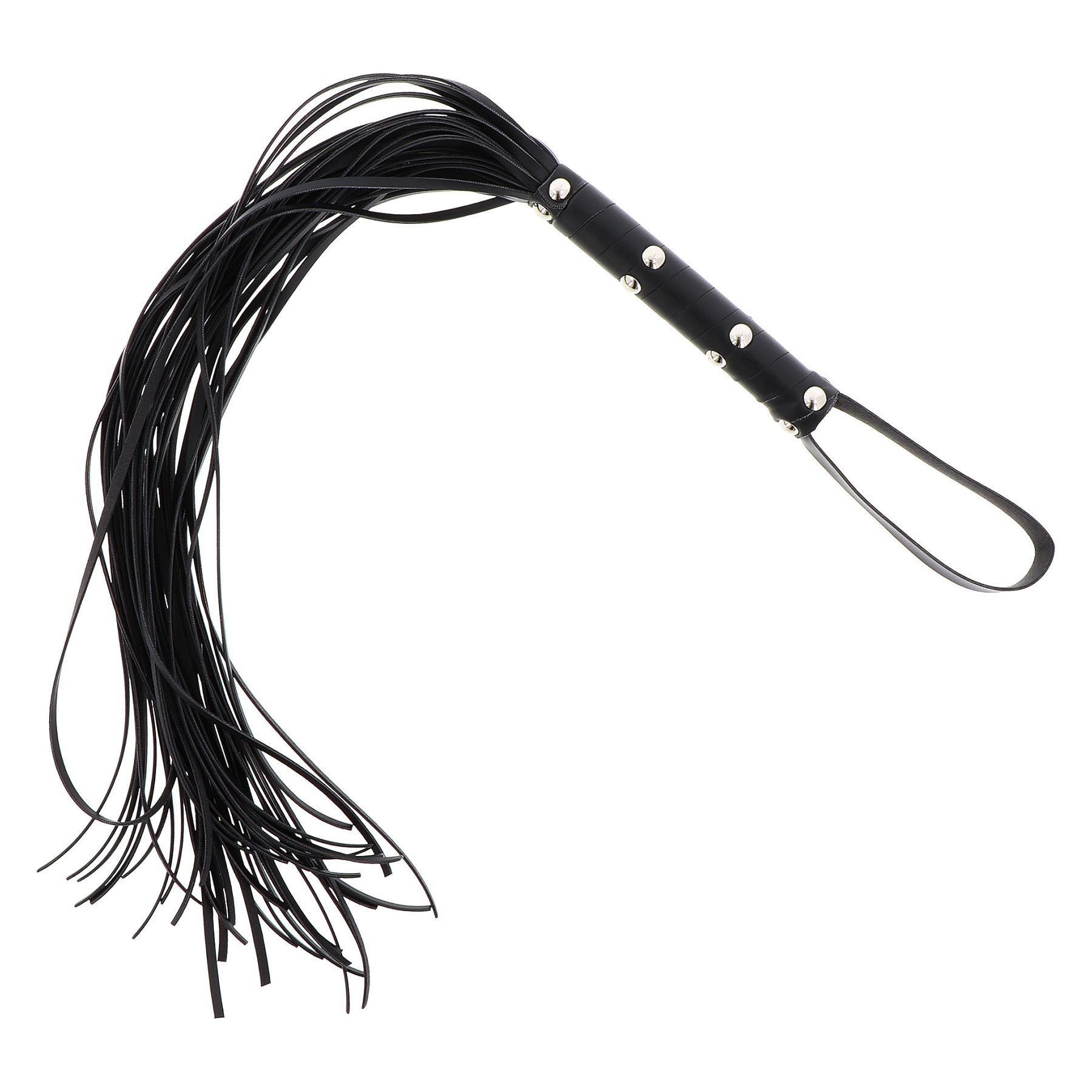 Botagas „Short Flogger with Studded Handle“ - Extreme