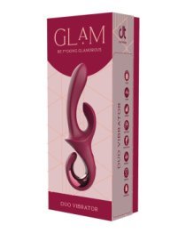 Vibratorius kiškutis „Glam Duo Vibrator“ - Dream Toys