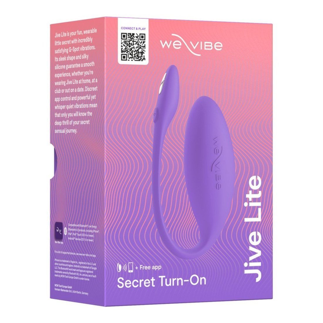 Išmanusis vibruojantis kiaušinėlis „Jive Lite“ - We-Vibe