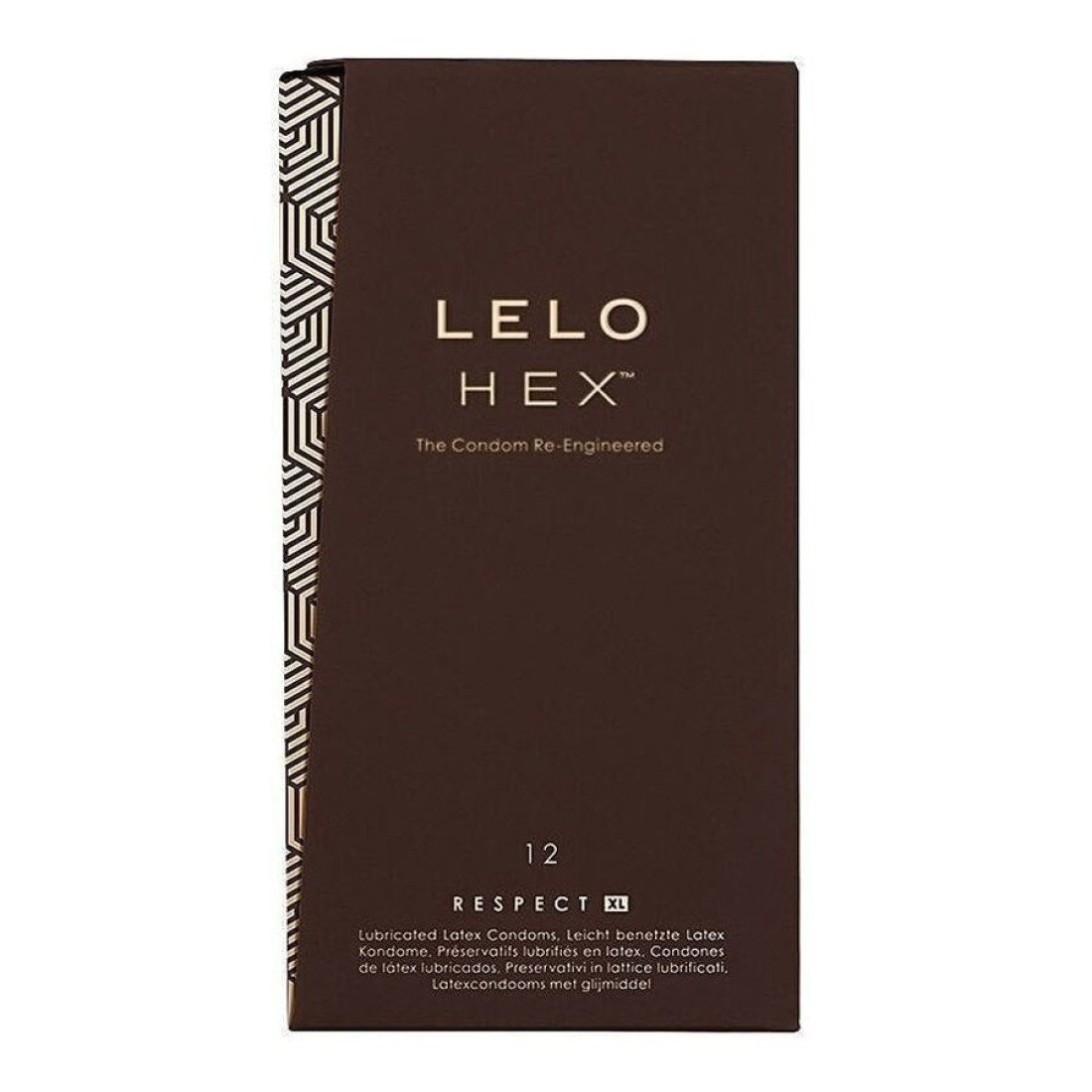 Dideli prezervatyvai „HEX Respect XL“, 12 vnt. - LELO