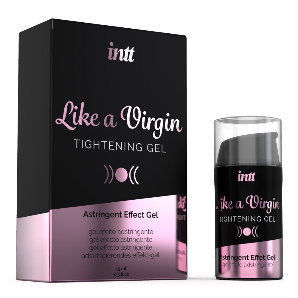 Vaginą stangrinantis gelis „Like a Virgin“, 15 ml - Intt