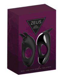 Vibruojantis penio žiedas „Zeus“ - Feelztoys