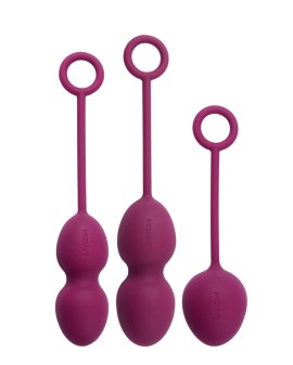 Violetinių vaginalinių kamuoliukų rinkinys „Nova“ - Svakom