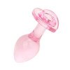 Stiklinis analinis kaištis „Anal Plug Medium“ - EasyToys