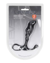 Prostatos masažuoklis „Rippled with Hard Loop Silicone Prostate Massager Large“ - Levelz