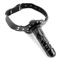 Burnos kaištis su dildo „Deluxe Ball Gag“ - Fetish Fantasy