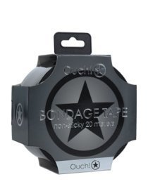 Suvaržymo juosta „Bondage Tape Black“, 20 m - Ouch!