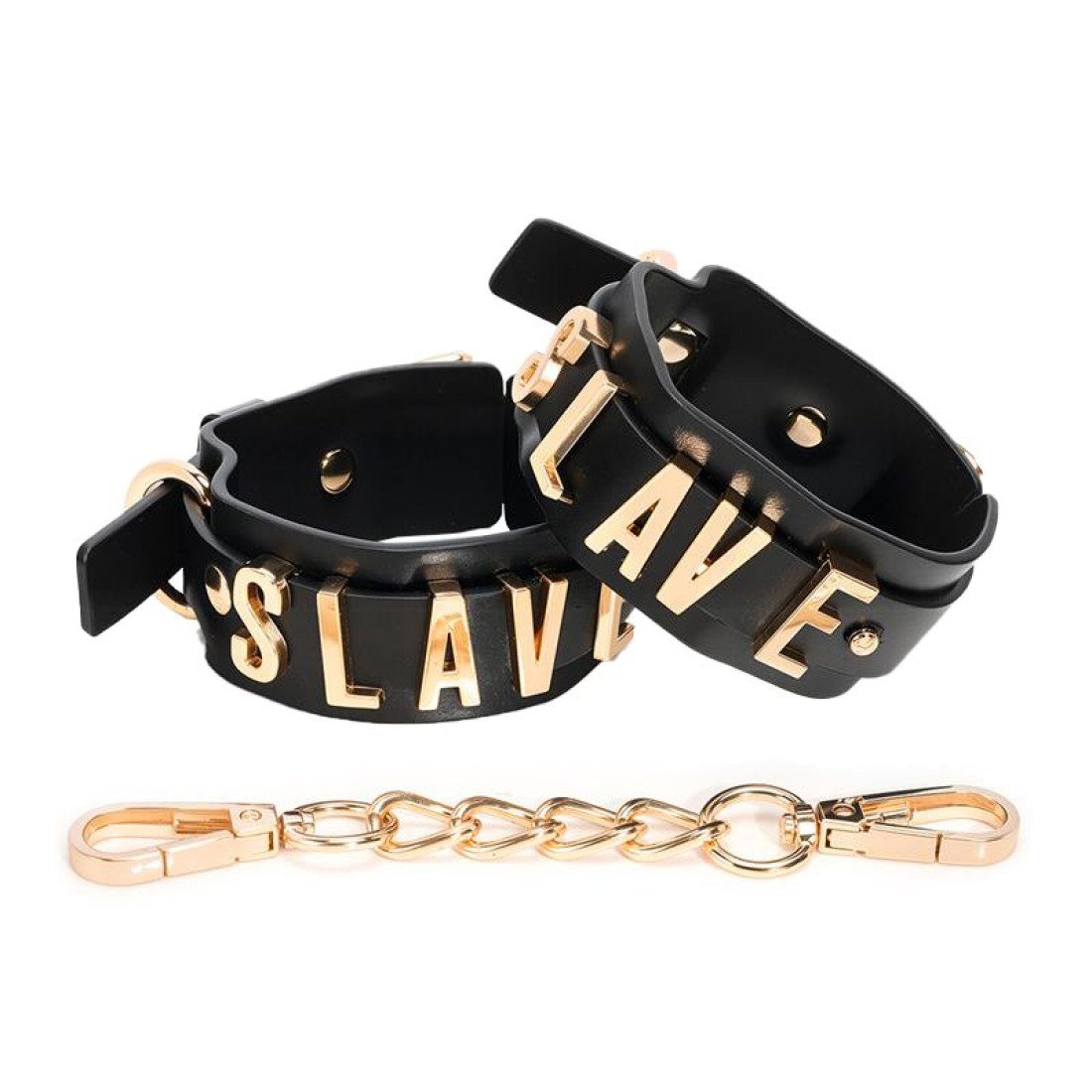 Antrankiai „Slave Handcuff with Golden Chain“ - Latetobed