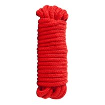Raudona suvaržymo virvė „Bondage Rope“, 5 m - Guilty Pleasure