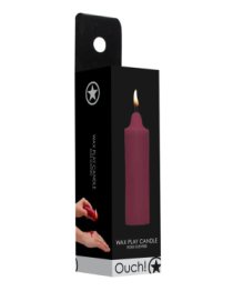 Rožių kvapo žvakė „Wax Play Candle“ - Ouch!