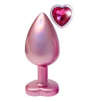 Didelis analinis kaištis „Pearl Pink Gleaming Love“ - Dream Toys