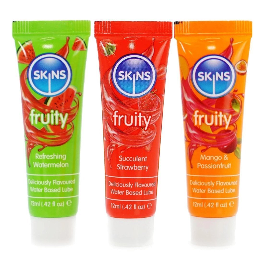 Lubrikantų rinkinys „Fruity Tubes“ - Skins