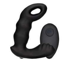 Vibruojantis prostatos masažuoklis „Beaded Vibrating Prostate Massager“ - Ouch!