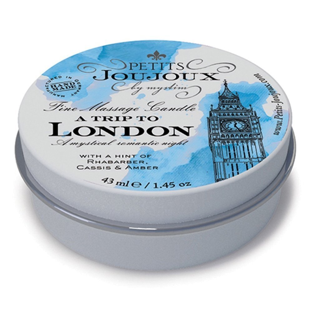 Masažinė žvakė „A Trip to London“, 43 ml - Petits Joujoux