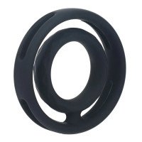 Penio ir sėklidžių žiedas „Classic Grooved Cock & Ball Ring“ - Shots Toys
