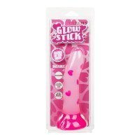 Silikoninis dildo „Glow Stick Heart“ - CalExotics