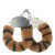 Antrankiai „Heavy-duty Fluffy Handcuffs Tiger“