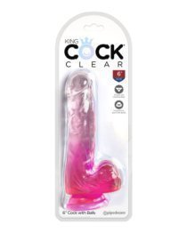 Falo imitatorius „Clear Nr. 6“ - King COCK