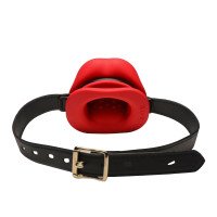 Vibruojantis burnos kaištis „Vibrating Sissy Mouth Gag“ - Master Series