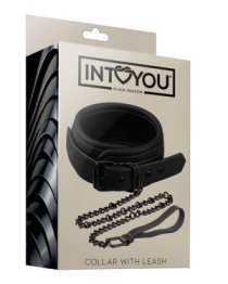 Antkaklio ir pavadėlio rinkinys „Black Shadow“ - Intoyou
