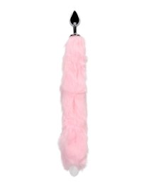 Šviečiantis analinis kaištis „Light-Up Fox Tail“ - Ouch!