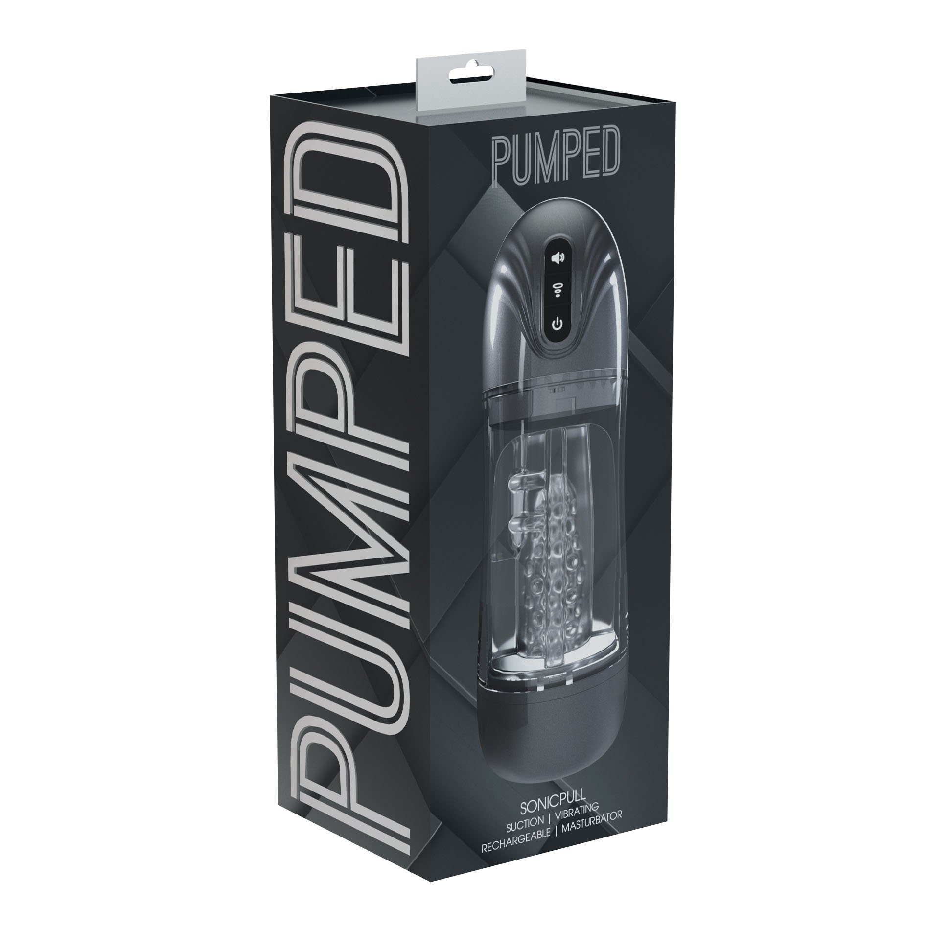Vibruojantis masturbatorius „Sonicpull“ - Pumped