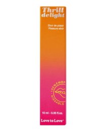 Stimuliuojantis gelis „Thrill Delight“, 10 ml - Love to Love