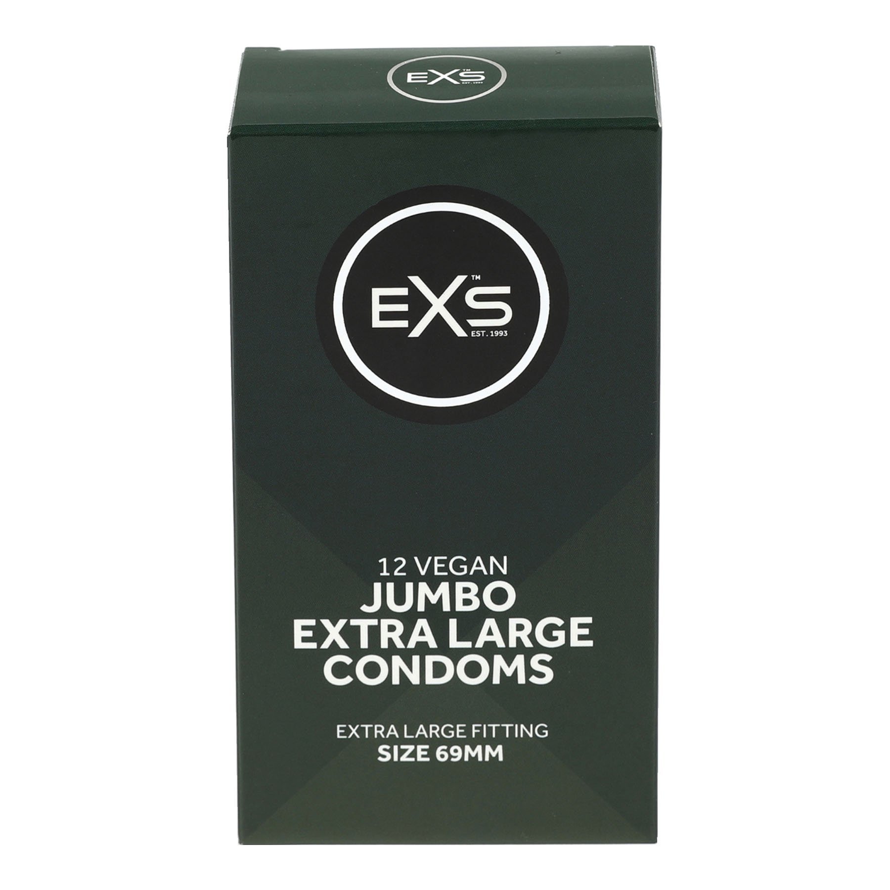 Didesni prezervatyvai „Jumbo Extra Large“, 12 vnt. - EXS Condoms