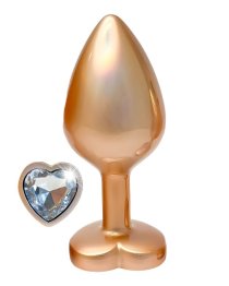 Vidutinis analinis kaištis „Pearl Gold Gleaming Love“ - Dream Toys