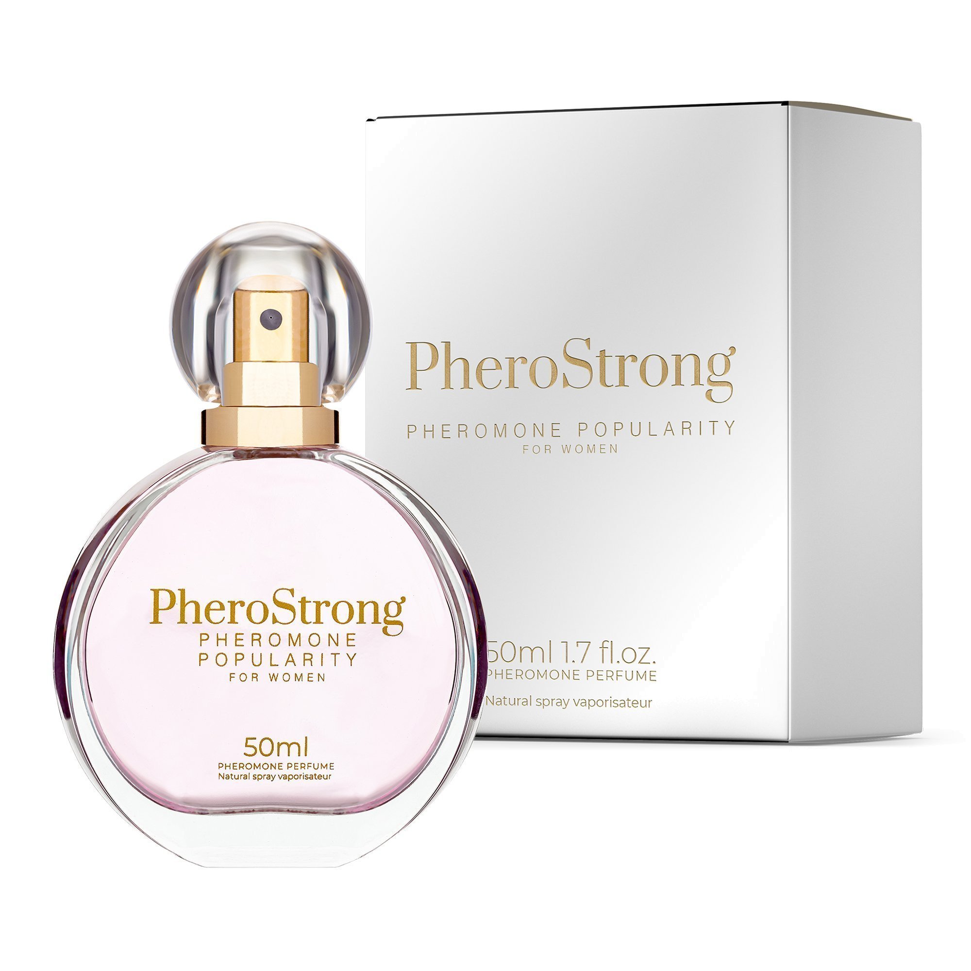 Feromoniniai kvepalai moterims „Popularity for Women“, 50 ml - PheroStrong