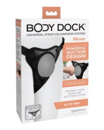 Strap-on diržas „Body Dock Elite Mini“ - Pipedream