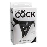 Diržas strap-on seksui „Fit Rite Harness“ - King COCK