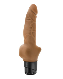 Vibruojantis dildo (pažeista pakuotė) „Dr. Skin Vibe Nr. 12“ - Blush