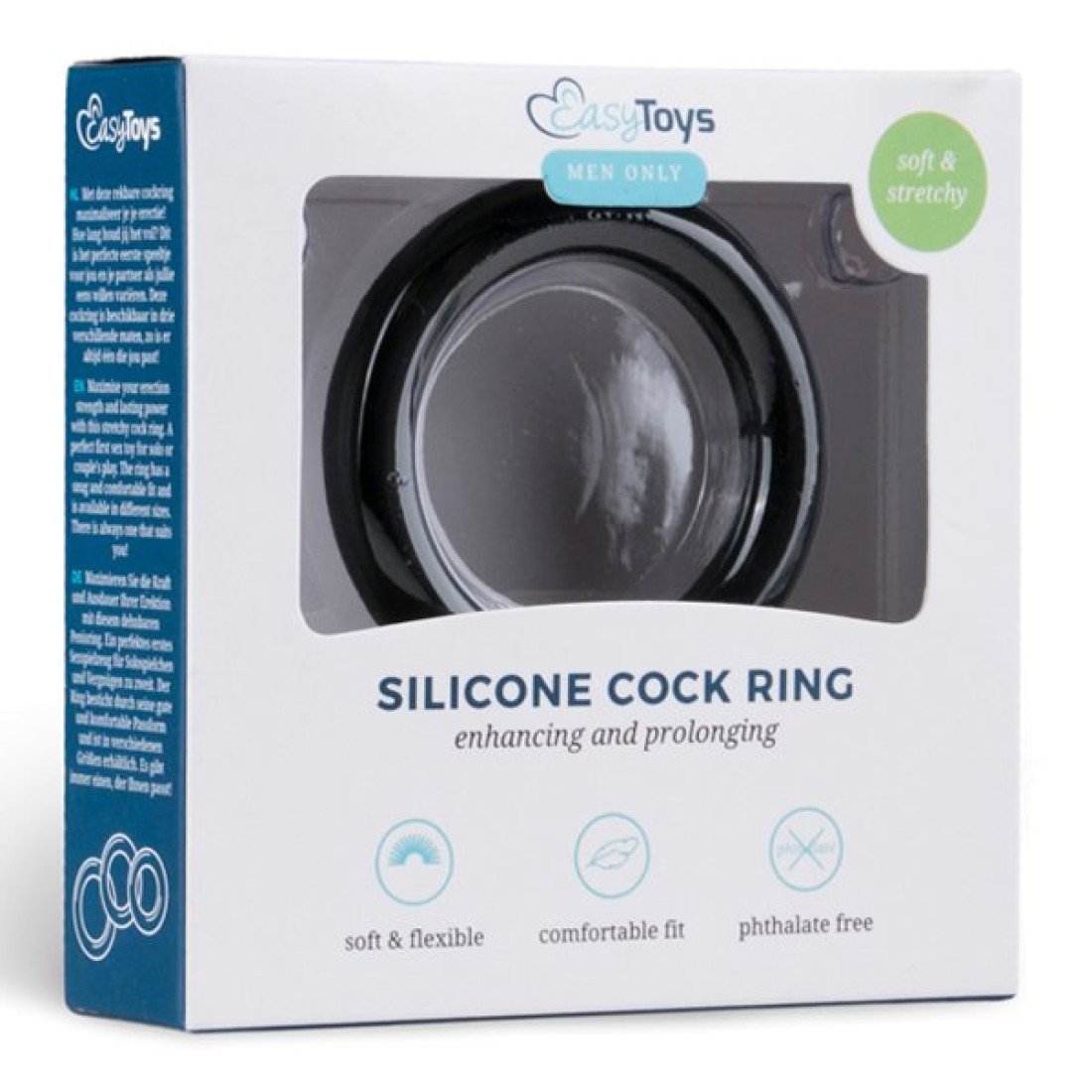 Penio žiedas „Silicone Cock Ring M“ - EasyToys