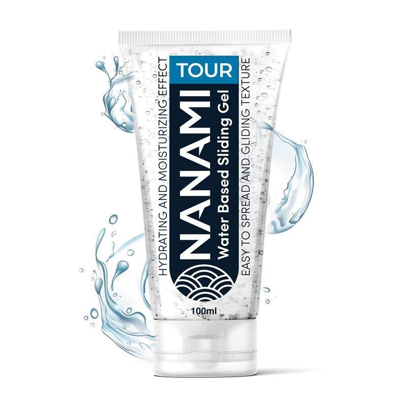 Vandens pagrindo lubrikantas „Tour“, 100 ml - Nanami