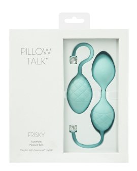 Mėlynas vaginalinių kamuoliukų rinkinys „Frisky“ - Pillow Talk