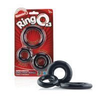 Penio žiedų rinkinys „RingO 3 Pack“ - Screaming O