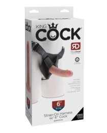 Strap-on dildo „King COCK Nr. 6“ - King COCK