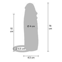Silikoninė penio mova „Hydrated Skin 16 cm“ - Get Real