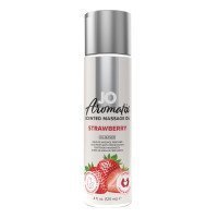 Masažo aliejus „Aromatix Strawberry“, 120 ml - System JO