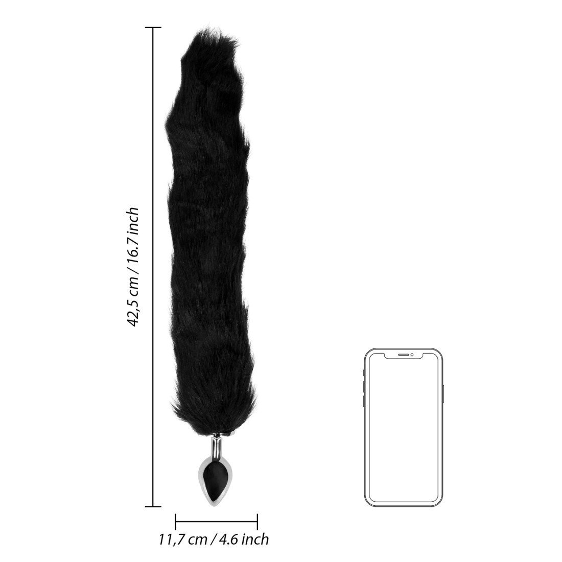 Analinis kaištis „Fox Tail“ - Ouch!