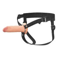 Tuščiaviduris strap-on dildo „6 Inch Silicone Hollow Strap-on“ - Pipedream