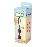 Vaginaliniai kamuoliukai „Flirts Double Kegel Ball“ - Dream Toys