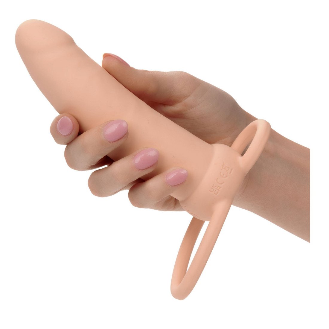 Vibruojantis strap-on dildo „Performance Maxx Rechargeable Thick“ - CalExotics