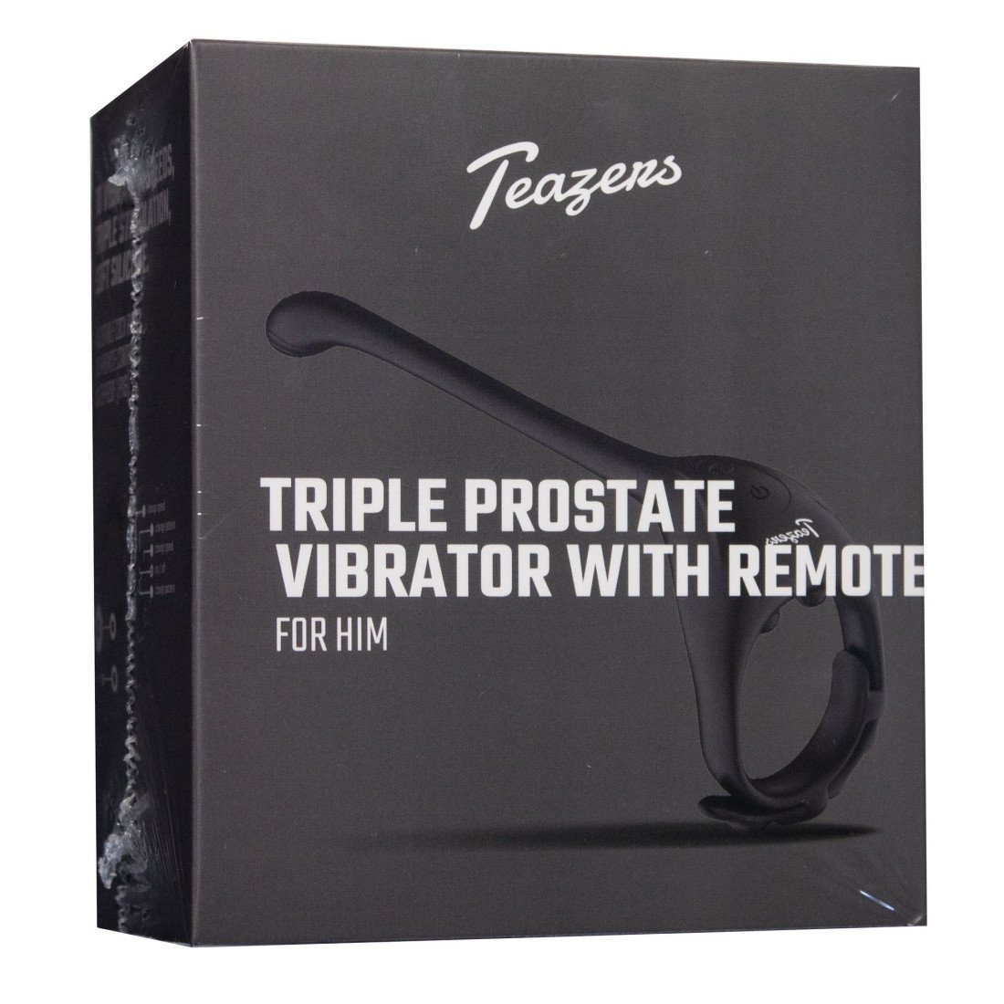 Prostatos masažuoklis - žiedas „Triple Prostate Vibrator with Remote“ - Teazers