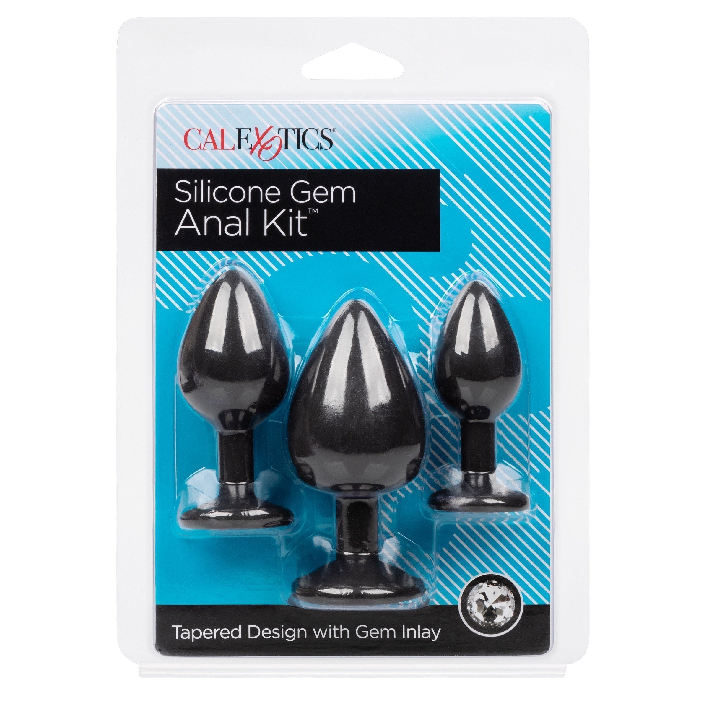 Analinių kaiščių rinkinys „Gem Anal Kit“ - CalExotics