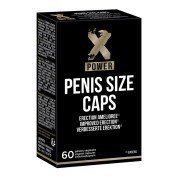 Maisto papildas vyrams „Penis Size Caps“, 60 kapsulių
