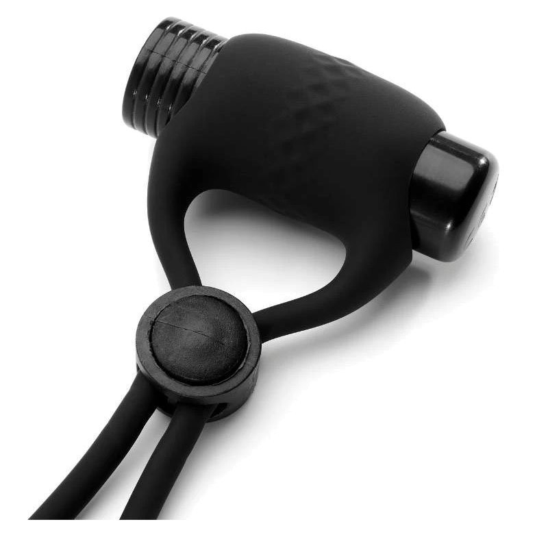 Vibruojantis penio žiedas „Adjustable Vibrating Ring“ - So Divine