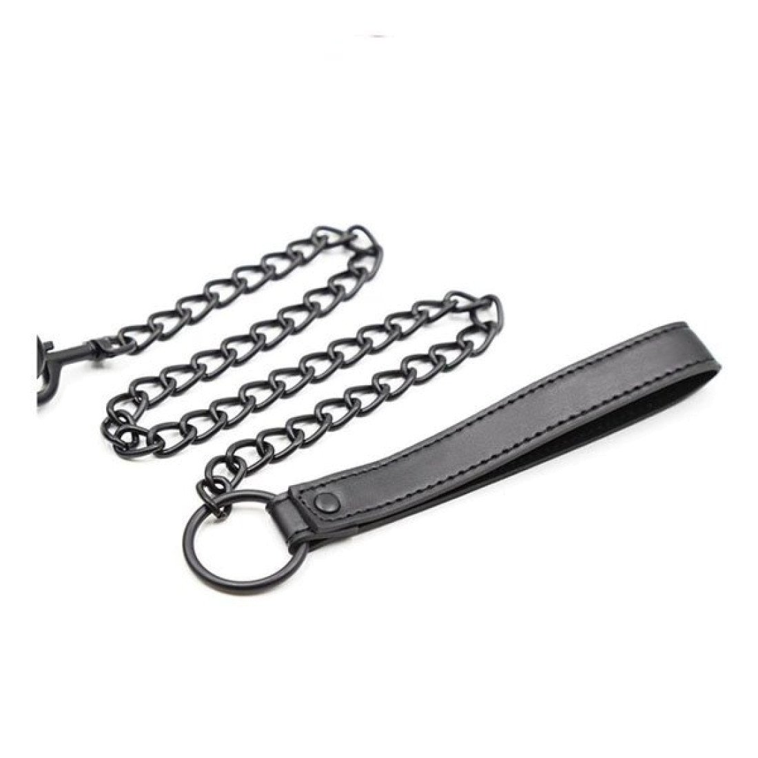 Antkaklio ir pavadėlio rinkinys „Neoprene Bondage Collar“ - Latetobed
